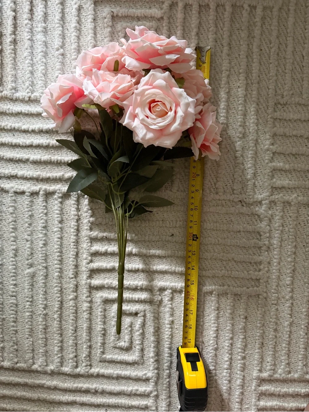 Large lot of new pink faux flowers faux roses